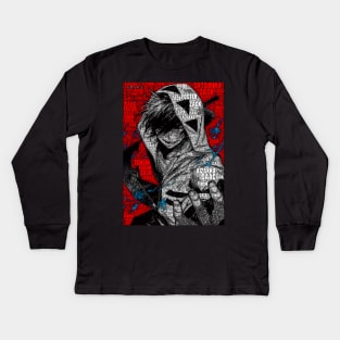 Zack - Satsuriku no Tenshi | Angels of Death Kids Long Sleeve T-Shirt